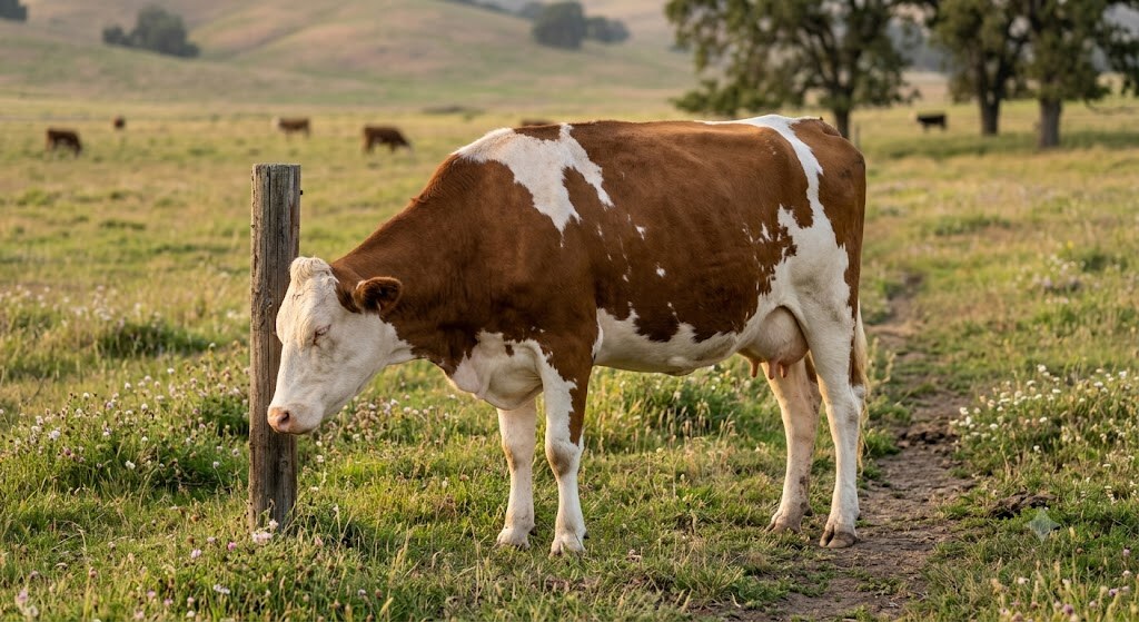 Animais que dormem de pé: Biologia, Estratégias e Segredos da Natureza em Animais Selvagens vaca