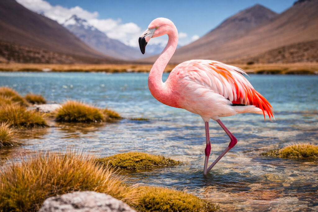 Flamingo-chileno: Descubra o Fabuloso Habitat Natural em Aves Flamingo-chileno