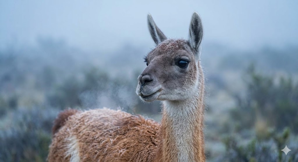 Guanaco: O Elegante Camélido Selvagem da América do Sul em Vida Animal guanaco