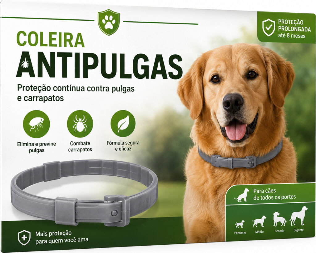 Coleira antipulgas: A forma mais fácil e económica de evitar parasitas em Animais de Estimação, Cães, Gatos coleira antipulgas