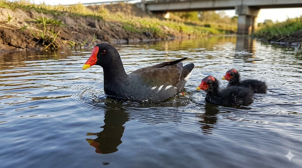 Galinha-d'água: Descubra o Fascínio Impressionante em Aves galinha-d'água