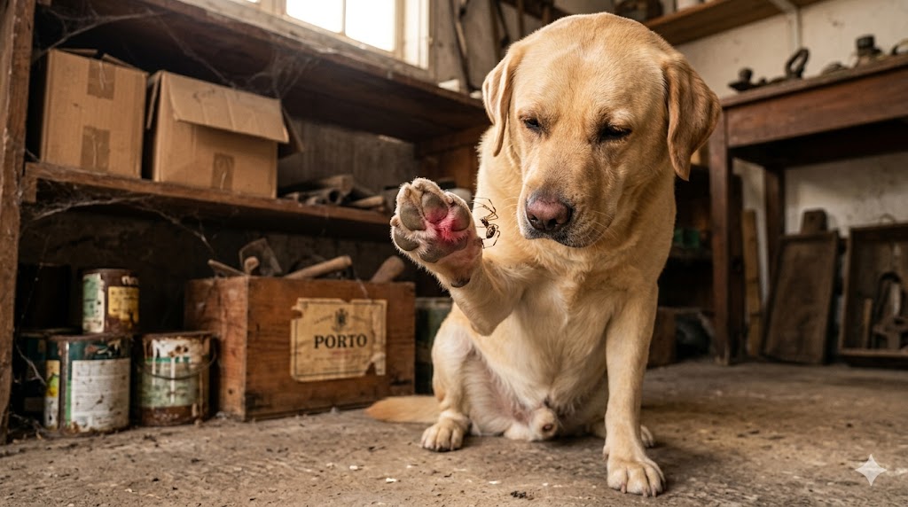 O que fazer se uma vespa asiática picar o teu cão ou gato em Animais de Estimação, Cães, Gatos vespa